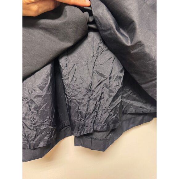 TRACY REESE Scalloped Neckline Double V Sleeveless Dress, Black, Sz 6 - Picture 6 of 13